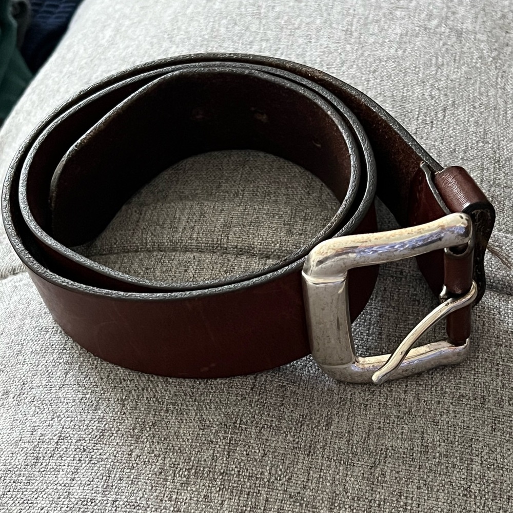19826 Genuine Italian leather made in USA M balts.🌹🌹🌹